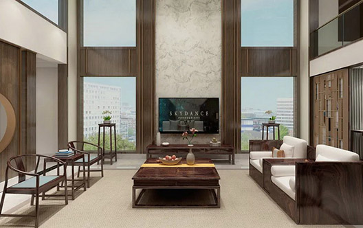 山林写给城市的诗，600㎡新中式墅院