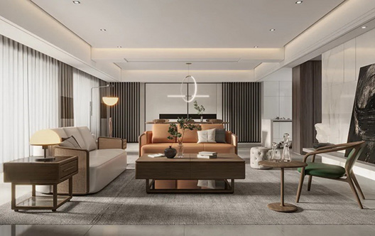 多达19个房间的轻奢平层，都市新锐的全新选择！