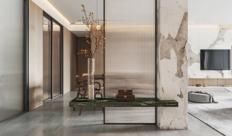 玄关除了收纳外，这些细节设计迅速提升幸福感