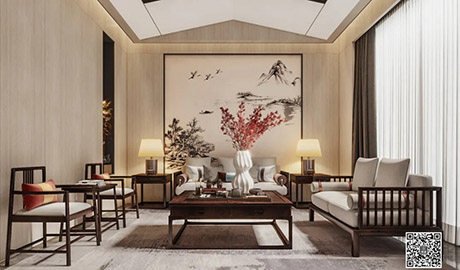 293m²诗意空间，写尽现代东方意韵