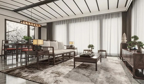 130㎡中式庭院，中国人的“院子情结”