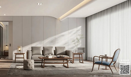 175㎡和光同行，一家四口的清雅居所