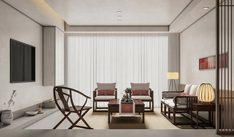 219m²美居空间，骨子里的东方闲雅