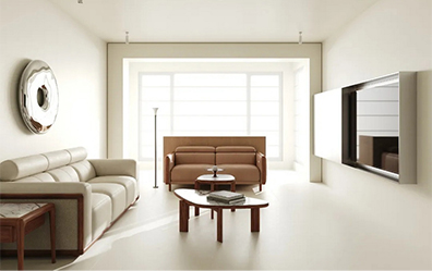 120㎡的居住空间演绎极简美学