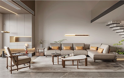 淡雅色彩下的精致空间