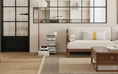 她的新家，中美式混搭风，两口子住真是幸福