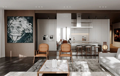 无主灯设计 ：现代风美学空间